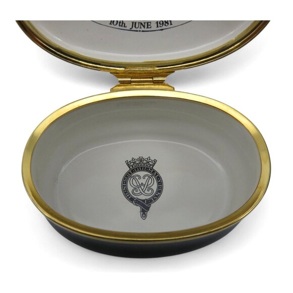 HALCYON DAYS Duke of Edinburgh Castle England Enamel 133/250 Limited Edition - Picture 7 of 10